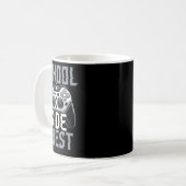 Mug School Side Quest Funny Gamer Ck To School (Devant gauche)