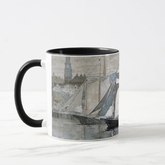 Mug Schooners Sloop Voile Winslow Homer (Gauche)
