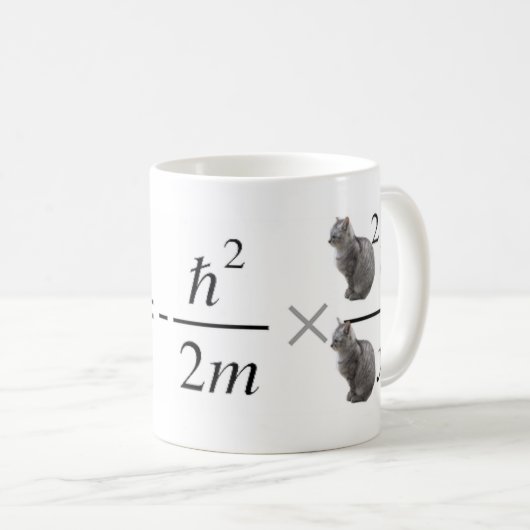 Mug Schrodinger's cat (Devant droit)