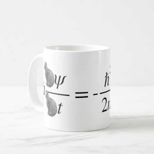 Mug Schrodinger's cat (Devant gauche)