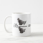 Mug Schrodinger's cat (Gauche)