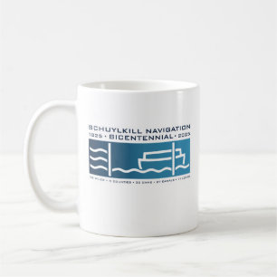 Mug Schuylkill Navigation Company Bicentennial Logo