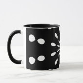 Mug Schwarz und Weiß (Gauche)