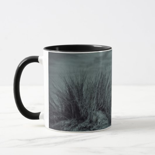 Mug Schwarz - Weiße Dünen (Gauche)