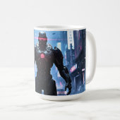 Mug Sci Fi Fantasy Mug: Guardian of the Electric City (Devant droit)