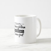 Mug Sci-Fi Science Fiction Espace Ufo Alien Idée Cadea (Devant droit)