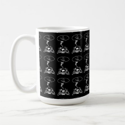 Mug Sci-Fi smart animaux "Hungry Frog Dreams" (Gauche)
