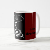 Mug Sci-Fi smart animaux "Hungry Frog Dreams" (Devant droit)