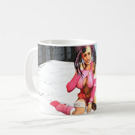 Mug Sci Fi Snow Punk (Devant gauche)
