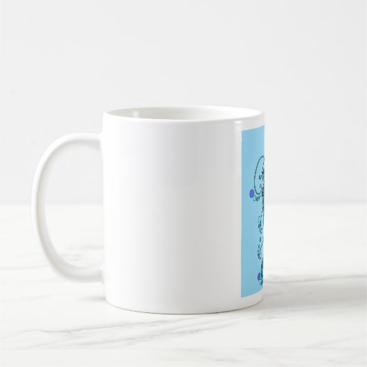 Mug SCI - Méduses - incident de bâtonnet de fromage - (Gauche)