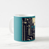 Mug Sciage urbain futuriste SF 2 (Devant gauche)