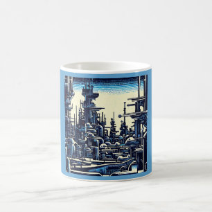 Mug Sciage urbain futuriste SF 4