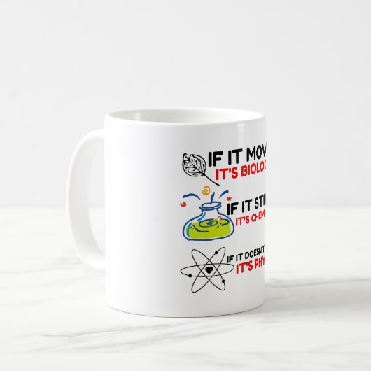 MUG SCIENCE BIOLOGY CHIMIISTRY PHYSICS (Devant gauche)