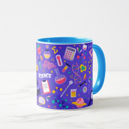 Mug Science colorée (Devant droit)