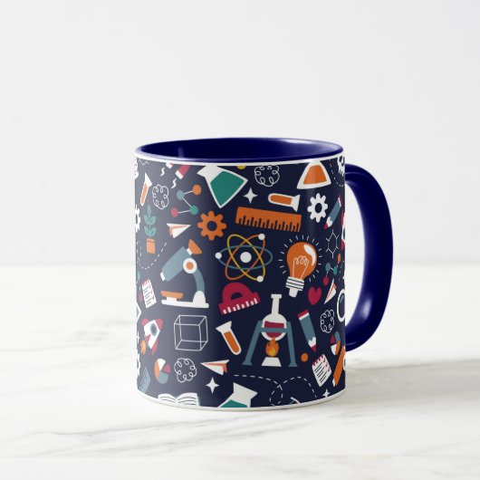 Mug Science colorée (Devant droit)