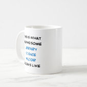 Mug science de bibliothèque majeure, génial (Devant gauche)