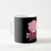 Mug Science de la neurologie du cerveau (Devant gauche)
