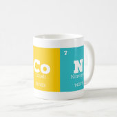Mug Science Enseignant Chimie Éléments chimiques Bacon (Devant droit)