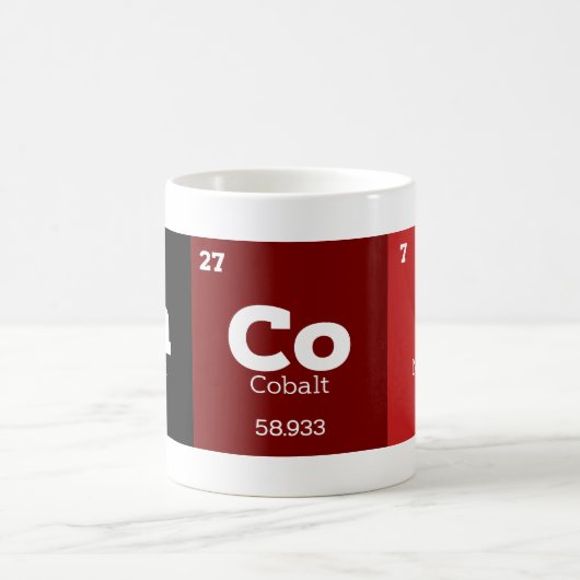 Mug Science Enseignant Chimie Éléments chimiques Bacon (Centre)