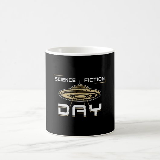 Mug Science Fiction Day Stars Space Science Alien Cade (Centre)