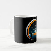 Mug Science-Fiction Ufo Alien Spatial Sci-Fi Drôle Cad (Devant gauche)