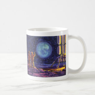 Mug Science-fiction vintage Astronauts de la Sci-Fi su