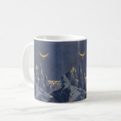Mug Science-Fiction vintage, Croissant Lune Planète Ne (Devant gauche)