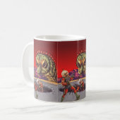 Mug Science-fiction vintage Géant mille-pattes insecte (Devant gauche)