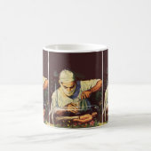 Mug Science-Fiction vintage, Laboratoire Mad Scientist (Centre)