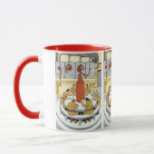 Mug Science-fiction vintage, les scientifiques de labo (Gauche)