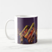 Mug Science-fiction vintage, scientifiques de la scien (Gauche)