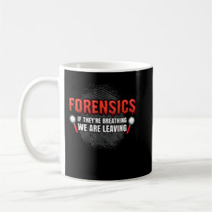 Mug Science judiciaire Drôle scène de crime Preuve ADN