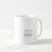 Mug Science Lab Beaker Personnalisé Grand Étiquette Mu (Devant droit)