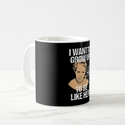 Mug Science Marie Curie (Devant gauche)