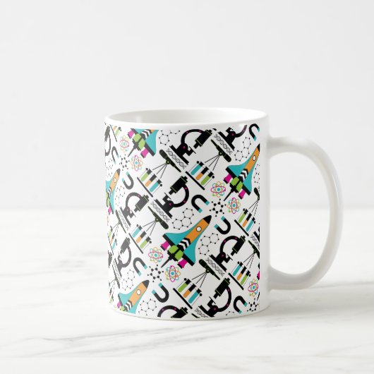 Mug Science moderne Outils, objets et équipement Motif (Droite)