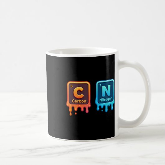 Mug Science Periodic Table 67 Meme Aesthetic Funny 6 7 (Droite)