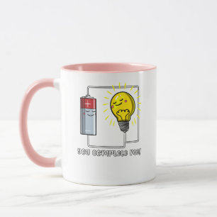 Mug Science Physique Vous Me Complétez Drôle Plaisante