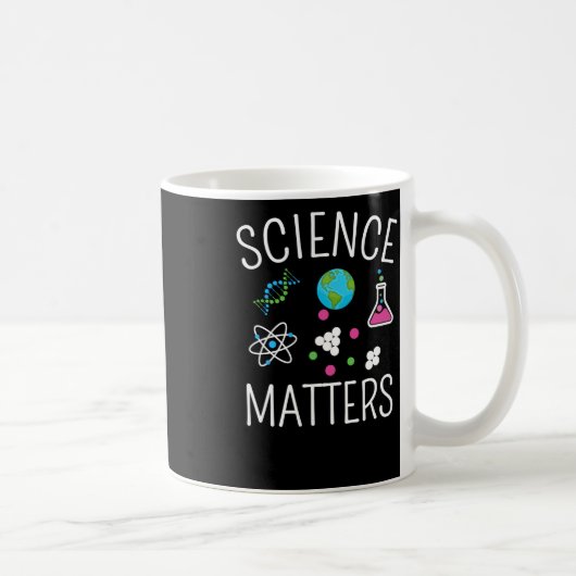 Mug Science S - Drôle Sticker de jeu de mots scientifi (Droite)