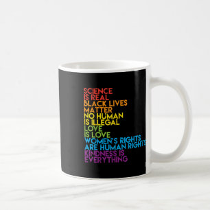 Mug Science Vie Noire Réelle Rainbow Lgbt Pride Blm