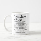 Mug "Sciences du sport" (Gauche)