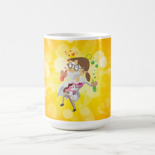Mug Scientifique avec tubes à essai (Centre)
