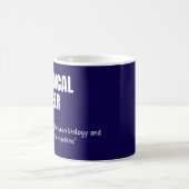 Mug Scientifique biomédical Définition amusante (Centre)