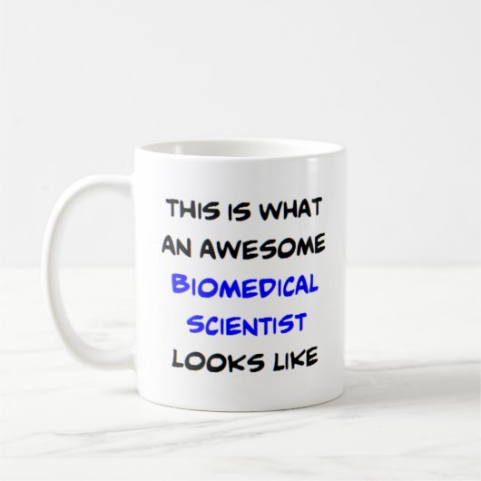 Mug scientifique biomédical, génial (Gauche)