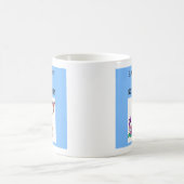 Mug scientifique de femme, scientifique de femme (Centre)