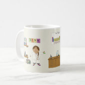 Mug Scientifique de fille (Devant gauche)