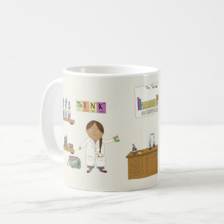 Mug Scientifique de fille
