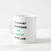 Mug scientifique de la vie, génial (Devant gauche)