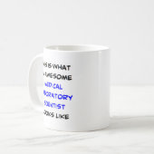 Mug scientifique de laboratoire médical, génial (Devant gauche)