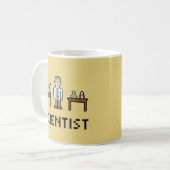 Mug Scientifique de pixel (Devant gauche)