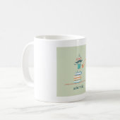 Mug Scientifique debout sur des livres (Devant gauche)